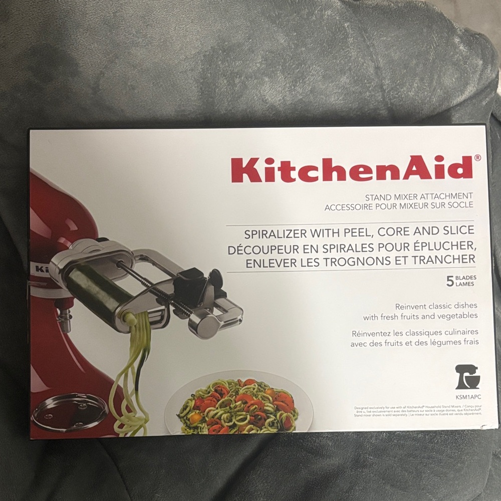 KitchenAid Red Spiralizer Attachment